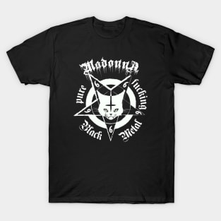 Cat metal Madonna T-Shirt